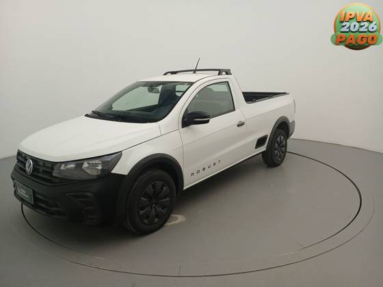 VOLKSWAGEN SAVEIRO 1.6 MSI ROBUST CS 16V FLEX 2P MANUAL VOLKSWAGEN SAVEIRO 1.6 MSI ROBUST CS 16V FLEX 2P MANUAL